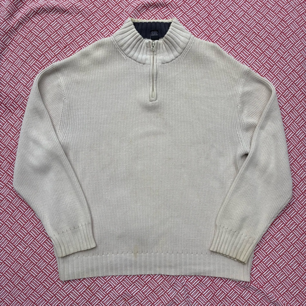 GAP Cream Knit Sweater SIZE XL